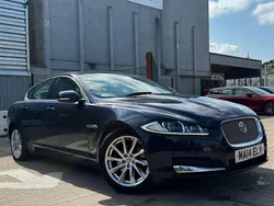 Blue Used 2014 Jaguar XF Premium Luxury Sedan | £6,600 (Fair price)