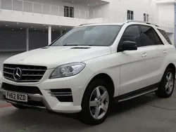 White Used 2012 Mercedes ML350 SUV | £11,499 (Fair price)