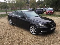 Black Used 2014 Mercedes C180 Sport Edition Coupe | £7,995 (Fair price)