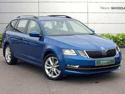 Race blue metallic Used 2018 Skoda Octavia SE L Estate | £15,995 (A bit pricey)