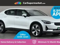 White Used 2023 Polestar 2 Long Range Single Motor Sedan | £19,997 (Fair price)