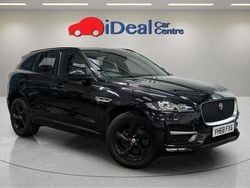 Black Used 2018 Jaguar F-Pace R-Sport SUV | £14,990 (Good price)