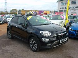 Black Used 2016 Fiat 500X Cross SUV | £5,495 (Fair price)