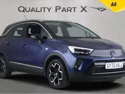 Blue Used 2022 Vauxhall Crossland Ultimate SUV | £12,680 (Good price)