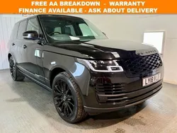 Black Used 2018 Land Rover Range Rover Vogue SUV | £35,495 (A bit pricey)