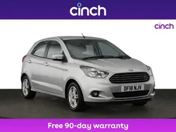 Silver Used 2018 Ford Ka Plus Zetec Hatchback | £7,749 (Fair price)