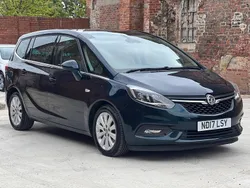 Green Used 2017 Vauxhall Zafira Tourer MPV | £4,990 (Fair price)