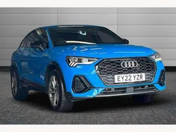 Turbo blue Used 2022 Audi Q3 Black Edition SUV | £27,000 (Good price)