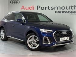 Blue Used 2024 Audi Q5 S-Line SUV | £39,290 (Fair price)