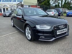 Black Used 2013 Audi A4 S-Line Estate | £8,995 (Expensive)