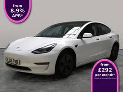 White Used 2021 Tesla Model 3 Long Range Sedan | £18,770 (Fair price)