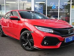 Red Used 2019 Honda Civic Sport Hatchback | £16,500 (Fair price)