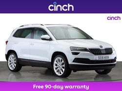 White Used 2018 Skoda Karoq SUV | £14,849 (Fair price)