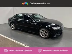 Black Used 2017 Audi A4 S-Line Sedan | £12,797 (Fair price)