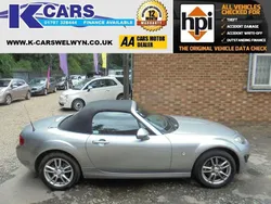 Silver Used 2010 Mazda MX5 Cabriolet | £5,790 (Good price)