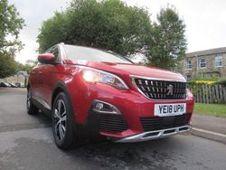 Red Used 2018 Peugeot 3008 Allure Hatchback | £9,395 (Fair price)