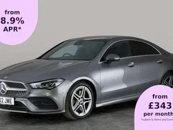 Grey Used 2022 Mercedes CLA250 AMG Line Premium Plus Sedan | £28,033 (Good price)