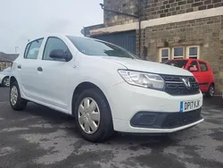 White Used 2017 Dacia Sandero Ambiance Hatchback | £3,295 (Good price)