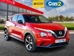 Red Used 2022 Nissan Juke Tekna SUV | £15,764 (Fair price)