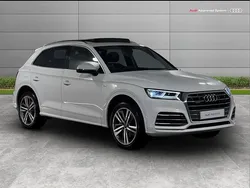 White Used 2018 Audi Q5 S-Line SUV | £23,999 (Fair price)
