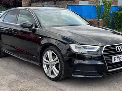 Black Used 2018 Audi A3 Sportback S-Line Hatchback | £10,495 (Fair price)