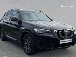 Black Used 2021 BMW X3 M Sport SUV | £29,990 (Fair price)