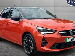 Orange Used 2021 Vauxhall Corsa-e SRi Hatchback | £9,894 (Fair price)