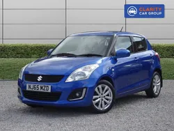 Blue Used 2015 Suzuki Swift SZ3 Hatchback | £7,790 (Fair price)