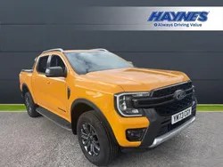 Orange Used 2023 Ford Ranger Wildtrack Pickup | £31,495 (Fair price)