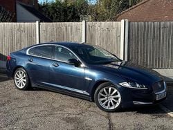 Blue Used 2013 Jaguar XF Premium Luxury Sedan | £5,297 (Fair price)