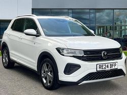 White Used 2024 VW T-Cross R-line SUV | £23,070 (Fair price)