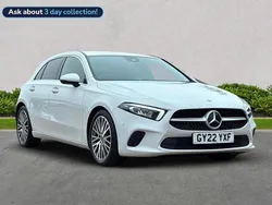 White Used 2022 Mercedes A180 Executive Hatchback | £18,899 (Fair price)