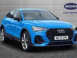 Blue Used 2022 Audi Q3 Black Edition SUV | £27,699 (Fair price)