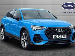 Blue Used 2022 Audi Q3 Black Edition SUV | £28,249 (Fair price)