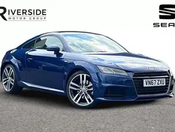 Scuba blue Used 2017 Audi TT S-Line Coupe | £15,490 (Fair price)
