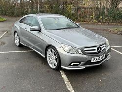 Silver Used 2010 Mercedes E350 Coupe | £2,895