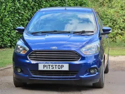 Blue metallic Used 2018 Ford Ka Plus Zetec Hatchback | £7,800 (Good price)