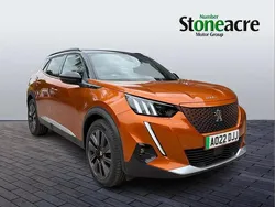 Orange Used 2022 Peugeot e-2008 Premium SUV | £12,890 (Good price)