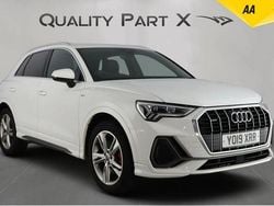 White Used 2019 Audi Q3 S-Line SUV | £15,189 (Fair price)