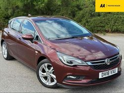 Red Used 2018 Vauxhall Astra SRi Hatchback | £8,990 (Fair price)