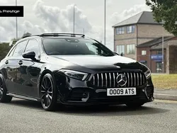 Black Used 2019 Mercedes A35 AMG Premium Plus Hatchback | £25,695 (Fair price)