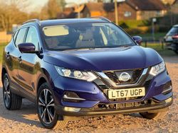 Blue Used 2017 Nissan Qashqai N-Connecta SUV | £11,998 (Fair price)