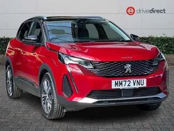Red Used 2022 Peugeot 3008 Allure+ SUV | £16,549 (Fair price)