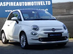 White Used 2016 Fiat 500 Lounge Hatchback | £6,895 (Fair price)