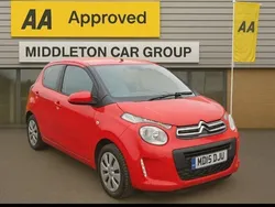 Red Used 2015 Citroën C1 Feel Hatchback | £3,575 (Fair price)
