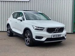 White Used 2021 Volvo XC40 Inscription SUV | £24,800 (Fair price)