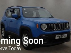 Blue Used 2015 Jeep Renegade Longitude SUV | £8,995 (Fair price)