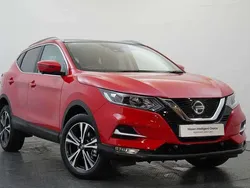 Red Used 2019 Nissan Qashqai N-Connecta SUV | £13,698 (Fair price)