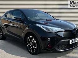 Black Used 2021 Toyota C-HR Design SUV | £18,057 (Fair price)