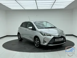Silver Used 2020 Toyota Yaris Hybrid Hatchback | £14,295 (Fair price)